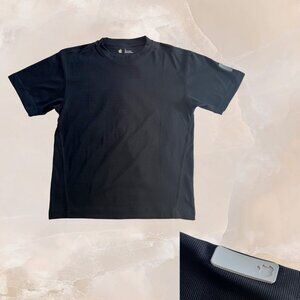 APPLE STORE Shirt Unisex Men's Black Macintosh Employee Short Sleeve Nylon Sz S